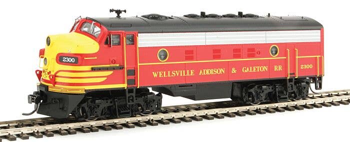 Bowser - EMD F7A - Standard DC - Executive Line - Wellsville