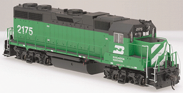 Atlas - EMD GP38 Low Nose w/DCC - Burlington Northern #2175