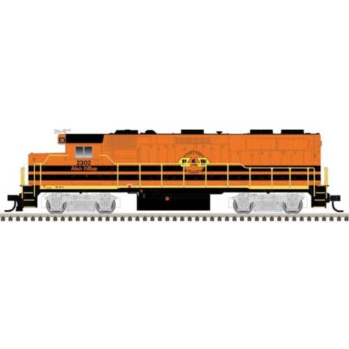 Atlas EMD GP392 Phase I Standard DC Master(R) Silver Portland