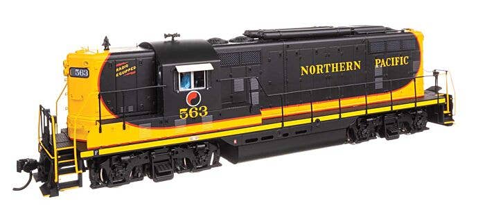 Walthers - EMD GP7 - Standard DC - Northern Pacific #563 - 920-49424