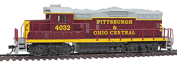 Walthers - EMD GP9M - Standard DC - Pittsburgh & Ohio Central