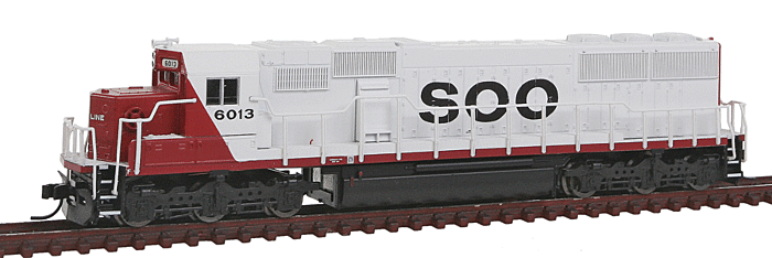 Atlas - EMD SD60 w/DCC - Master(R) - Soo Line #6013 (white, red