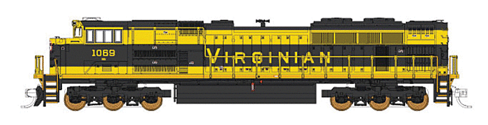 Fox Valley - EMD SD70ACe w/NS Details - Standard DC - Norfolk