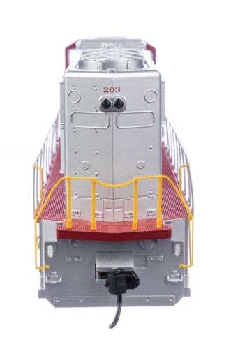 Walthers - EMD SD75M - Standard DC - Santa Fe #203 (red, silver