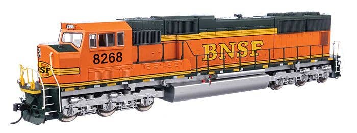 Walthers - EMD SD75M - Standard DC - BNSF Railway #8268 (orange