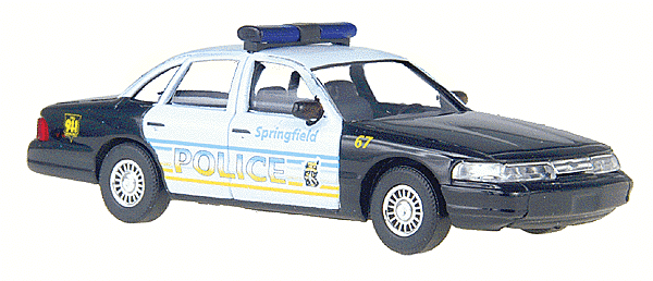 Busch - Emergency - Police Vehicles - Ford Crown Victoria 4-Door Sedan ...
