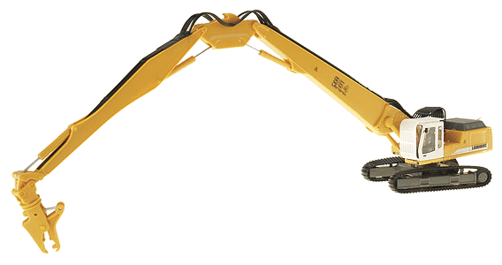 Herpa - European Construction Equipment - Liebherr - R954 Litronic