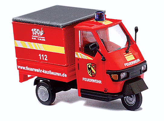 Busch European Emergency Piaggio Ape 50 Kaufbeuren Fire