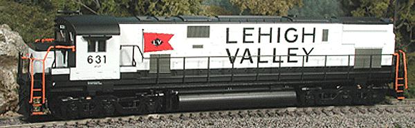 LE3122 MEHANO T015 29811 Locomotive Ho Diesel Alco Century C-628 Lehigh Valley