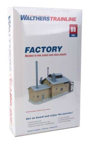 Walthers - Factory - Kit - 12 x 5-9/16 x 6-3/8