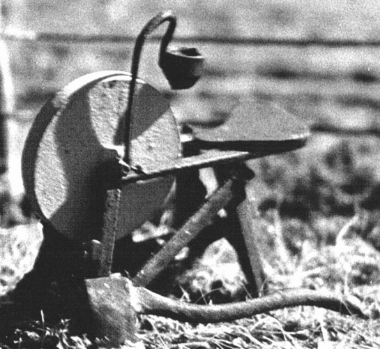 SS Ltd Farm Type Foot Treadle Grinding Wheel 6509141