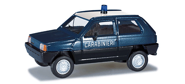 Herpa - Fiat Panda Station Wagon - Assembled - Carabinieri