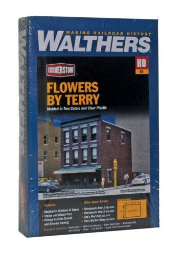 Walthers - Flowers by Terry - Kit - 3 x 4 x 4-3/8