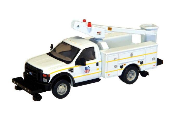 鉄道模型 FACTRY DIRECT UNION PACIFIC HI-RAILER RiverPoint - Ford F-450 XL Hi-Rail Bucket Truck w/Regular Cab