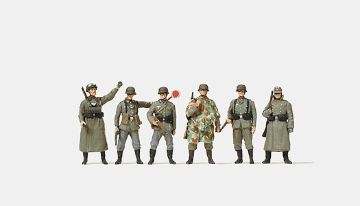 DID 1/6 WW2 GERMAN MILITARY POLICE Preiser - Former German Army