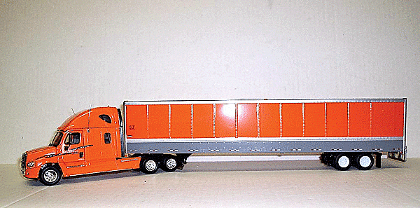 HLP Freightliner Cascadia Sleeper w/53' Wabash Duraplate HD Dry