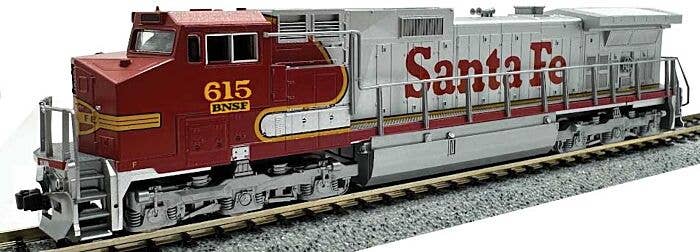 Kato - GE C44-9W - Standard DC - BNSF Railway #615 (Ex-ATSF Patch