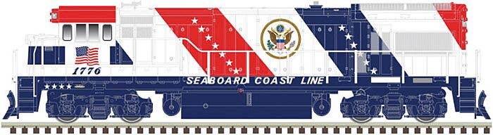 Atlas - GE U36B - Standard DC - Master(R) Silver - Seaboard
