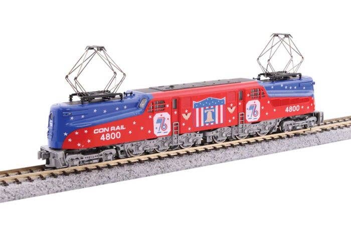 Kato - GG1 Electric - Standard DC - Conrail #4800 (Bicentennial