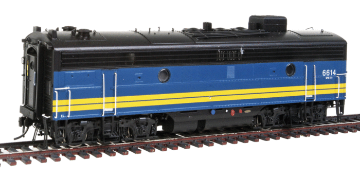 まぁ RAPIDO TRAINS HO F-9B VIA RAIL CANADA #6634 DC仕様
