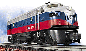 K-Line - GOLD Line (TM) Diesel F Unit Powered - Metro-North