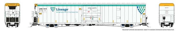 Rapido - Greenbrier 72' IL 7780 Mechanical Reefer - Ready to Run ...