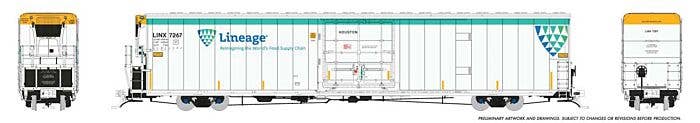 Rapido - Greenbrier 72' IL 7780 Mechanical Reefer - Ready to Run ...