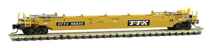 MicroTrain - Gunderson Husky Stack Well Car - Ready to Run - TTX DTTX ...