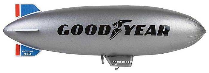 Faller - GZ-20a Blimp Airship - Kit - Goodyear (silver, blue