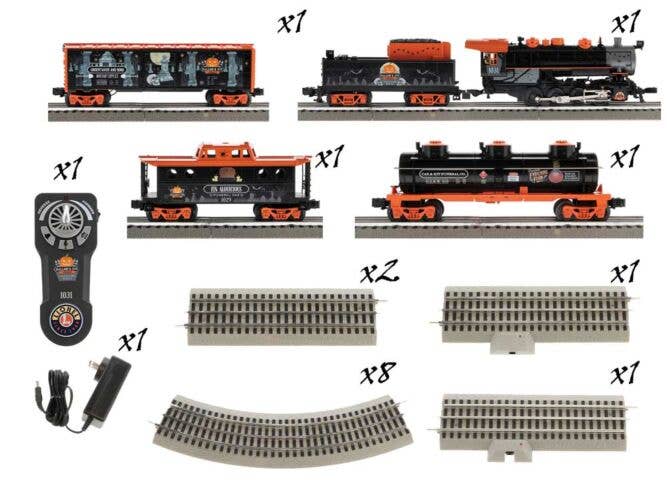 Ebotrail 3セット Lionel - Hallow's Eve Limited Halloween Train Set - 3-Rail