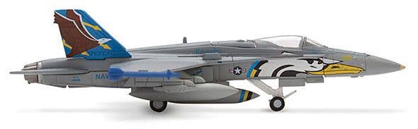 Herpa - Herpa Wings F18 Hornet Fighter Jet - Assembled (Die Cast