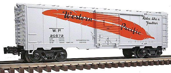 IndustRail - Industrial Rail(R) 40' Single Door Boxcar, 3-Rail
