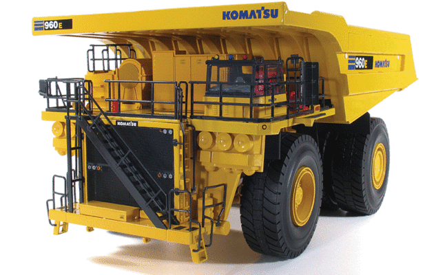ミニカー Komatsu 960E 1/50 First Gear, Inc. - Komatsu 960E-2K Dump Truck - Assembled