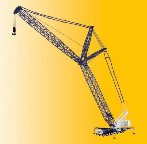Kibri Liebherr LG1550 HeavyLift Crane Kit Breuer & Wasel (white