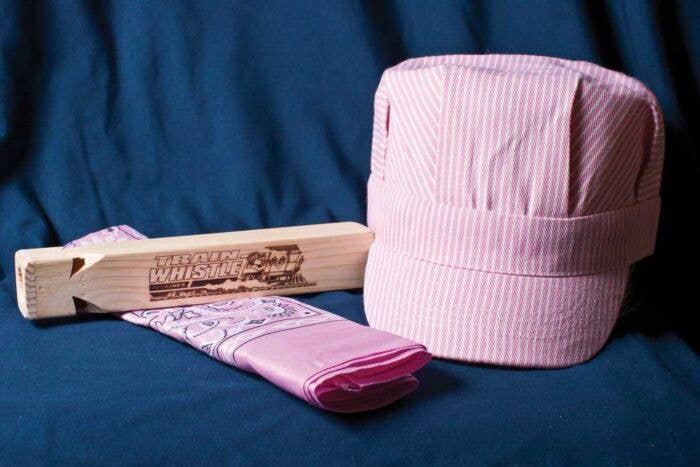 Train Whistle, Engineer Cap, Bandada 