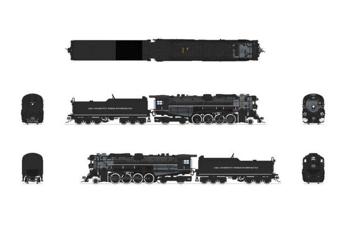 BLI - Lima 2-8-4 Berkshire - Sound and DCC - Paragon4 Hybrid
