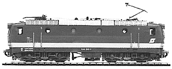 Locomotive Électrique OBB BR 1044 - ROCO Ref 43724 (Occasion, Très Bon État)