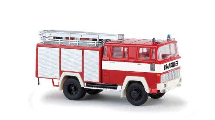 Brekina - Magirus D TLF 16 Fire Truck - Assembled - Brandweer Fire