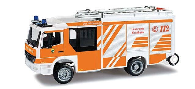 Herpa - Mercedes-Benz Atego Ziegler Z-Cab Fire Truck
