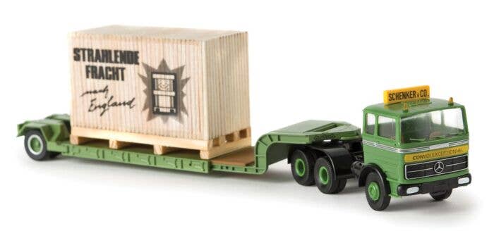 BREKINA 44121 MERCEDES Benz Schenker &Co Ho 1/87 EUR 30,00 - FR