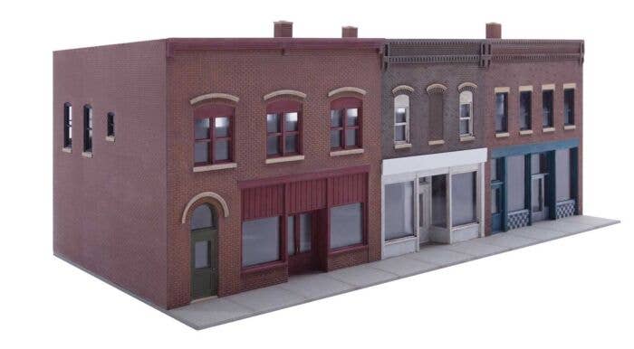 Walthers - Merchant's Row VI - Kit - 10-5/8 x 6-11/32 x 4-3