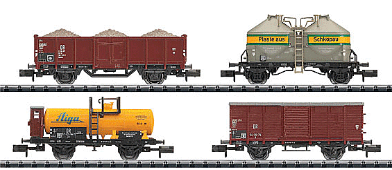 Trix - Minitrix Freight Car Set - Ready to Run - German State