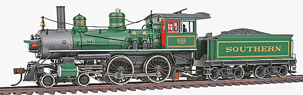 Bachmann - Modern Baldwin 4-4-0 w/DCC - Spectrum(R) - Southern