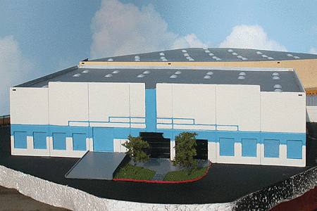 Nu-Line - Modern Concrete Warehouse - Kit - Style #2 20 x 30 x 5.5" 50.