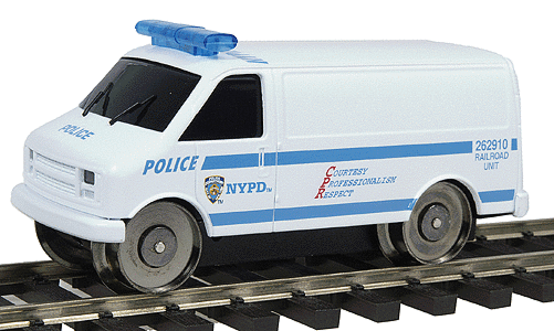 K-Line Motorized Van w/Lights NYPD Police 401-262910