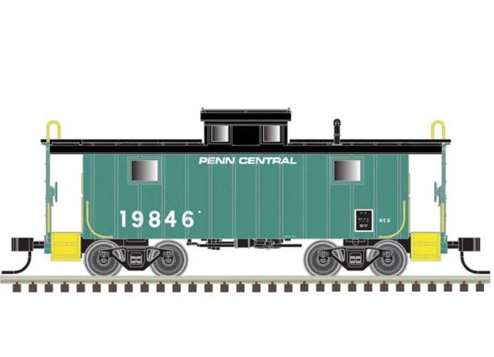 Atlas NE5 Steel Cupola Caboose Ready to Run Master(R) Penn