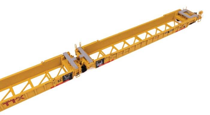 Walthers - NSC Articulated 3-Unit 53' Well Car - Ready-to-Run
