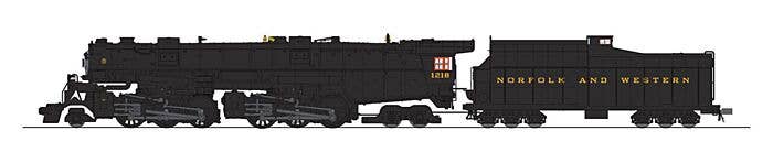 BLI - N&W Class A 2-6-6-4 - Sound & DCC - Paragon3 - Norfolk