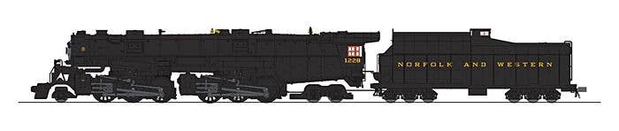 BLI - N&W Class A 2-6-6-4 - Sound & DCC - Paragon3 - Norfolk