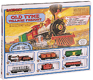 Bachmann - Old Tyme Village Freight Train Set - 160-604